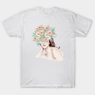 Flowers In Her Hair T-Shirt